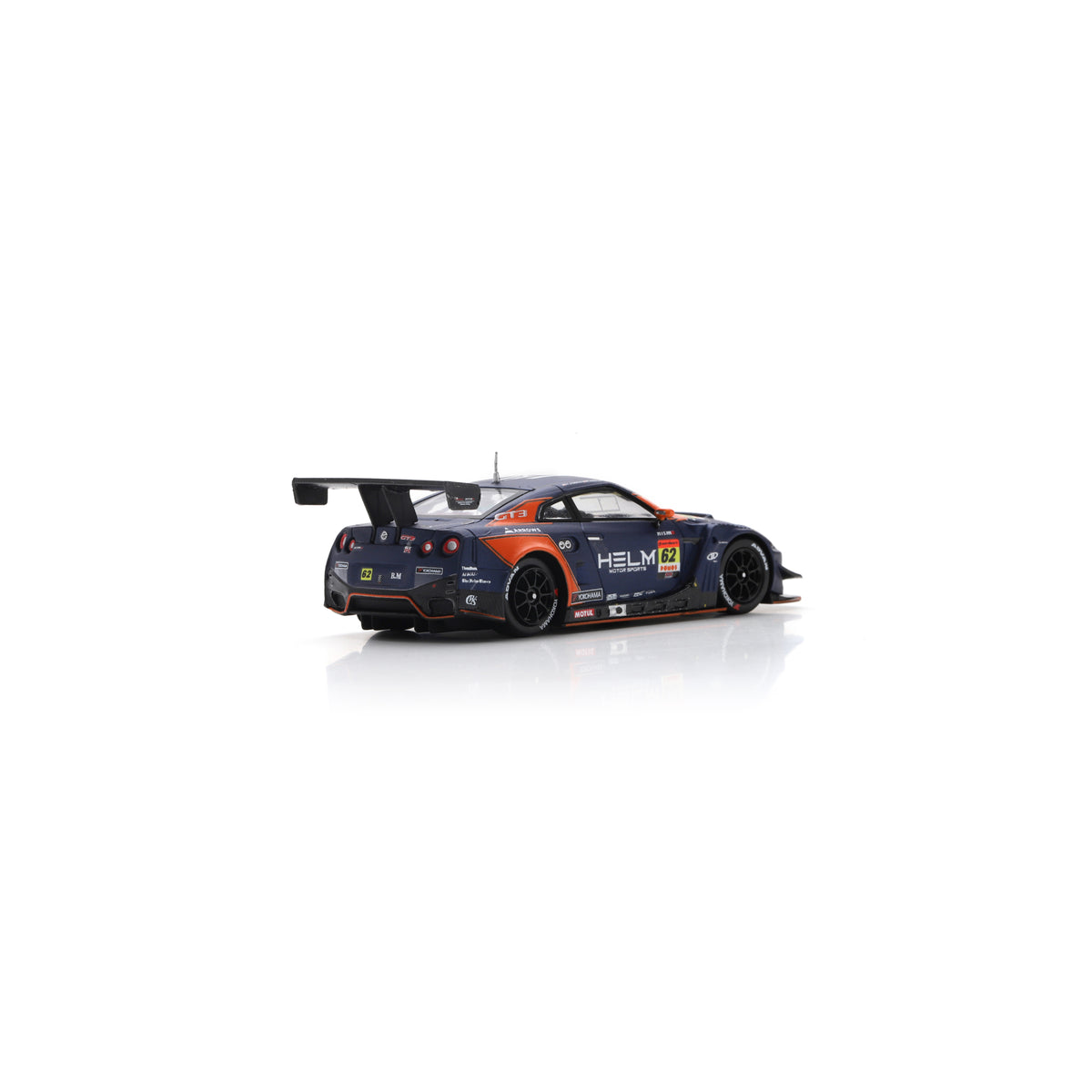 Spark 64SGT25062 1/64 - NISSAN GT-R N°62 HELM MOTORSPORTS GT300 SUPER GT 2025 Y. Hiraki - R. Hiraki 