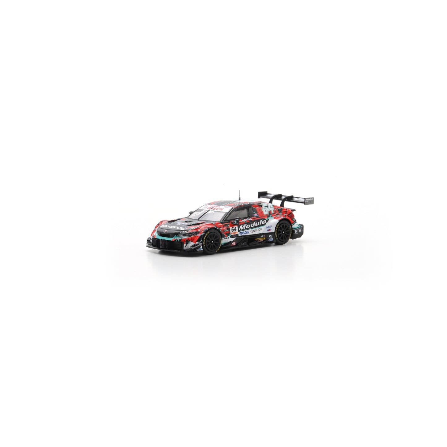 Spark 64SGT25064 1/64 - HONDA CIVIC TYPE R-GT N°64 Modulo Nakajima Racing GT500 SUPER GT 2025 T. Izawa - R. Okusa 
