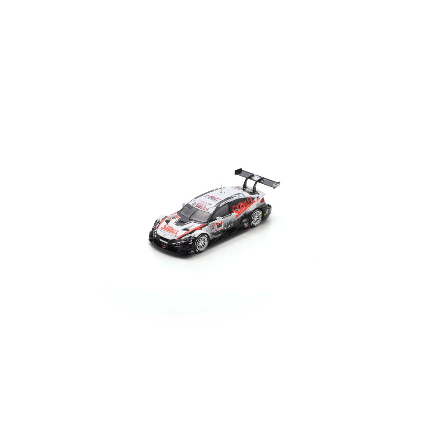 Spark 64SGT25100 1:64 - HONDA CIVIC TYPE R-GT N°100 STANLEY TEAM KUNIMITSU GT500 SUPER GT 2025 N. Yamamoto - T. Makino 