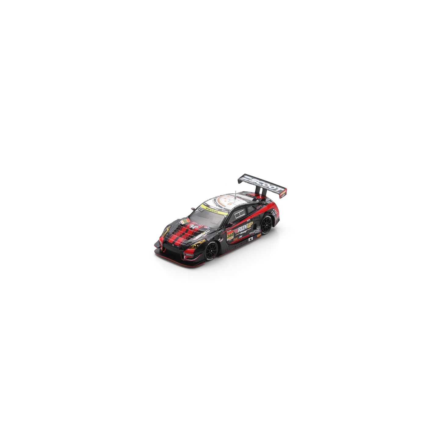 Spark 64SGT25360 1/64 - NISSAN GT-R N°360 RUNUP RIVAUX TOMEI SPORTS GT300 SUPER GT 2025 T. Aoki - R. Arakawa