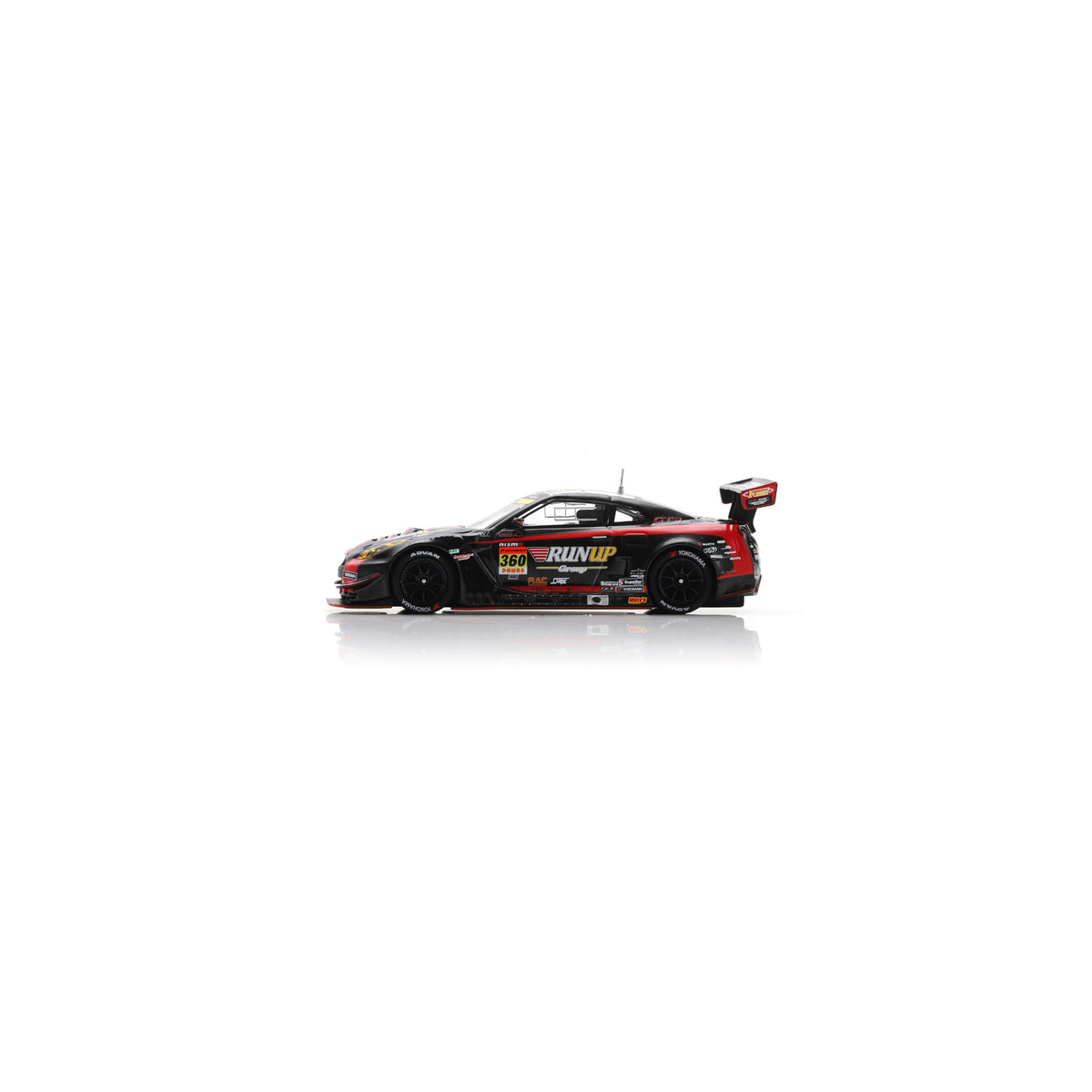 Spark 64SGT25360 1/64 - NISSAN GT-R N°360 RUNUP RIVAUX TOMEI SPORTS GT300 SUPER GT 2025 T. Aoki - R. Arakawa