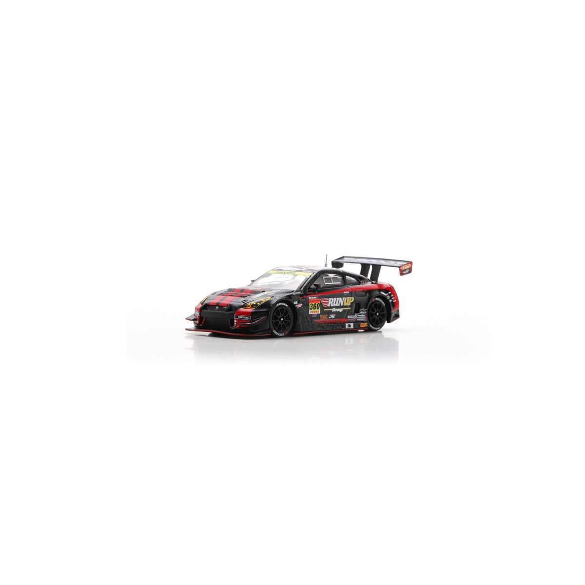 Spark 64SGT25360 1/64 - NISSAN GT-R N°360 RUNUP RIVAUX TOMEI SPORTS GT300 SUPER GT 2025 T. Aoki - R. Arakawa