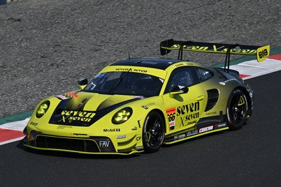 PRECOMMANDE - Spark 64SGT25666 1/64 - PORSCHE GT3R N°666 seven x seven Racing GT300 SUPER GT 2025  K. Fujinami - T. Kondo