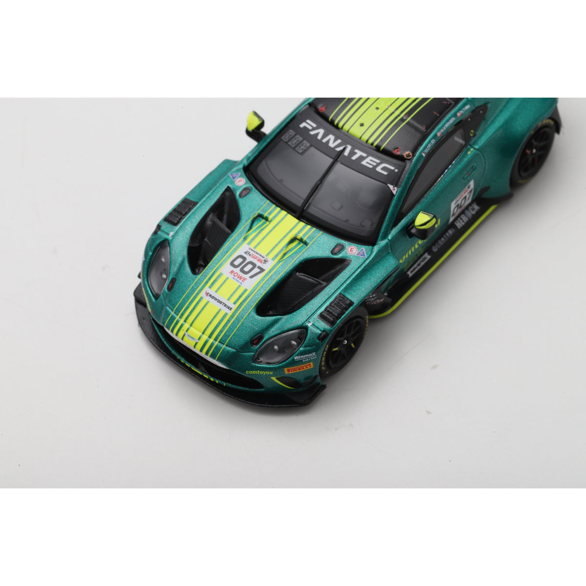 Spark 64SPA2024 1:64 - Aston Martin Vantage AMR GT3 EVO No.007 Comtoyou Racing Winner 24H Spa 2024 M. Drudi – N. Thiim – M. Sørensen