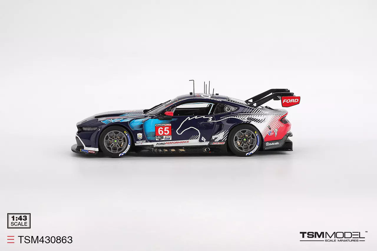 PRECOMMANDE - TSM Model TSM430863 1:43 - FORD Mustang GT3 N°65 - Ford Multimatic Motorsports - Daytona 24H 2025 F.  Vervisch - D. Olsen - C. Mies