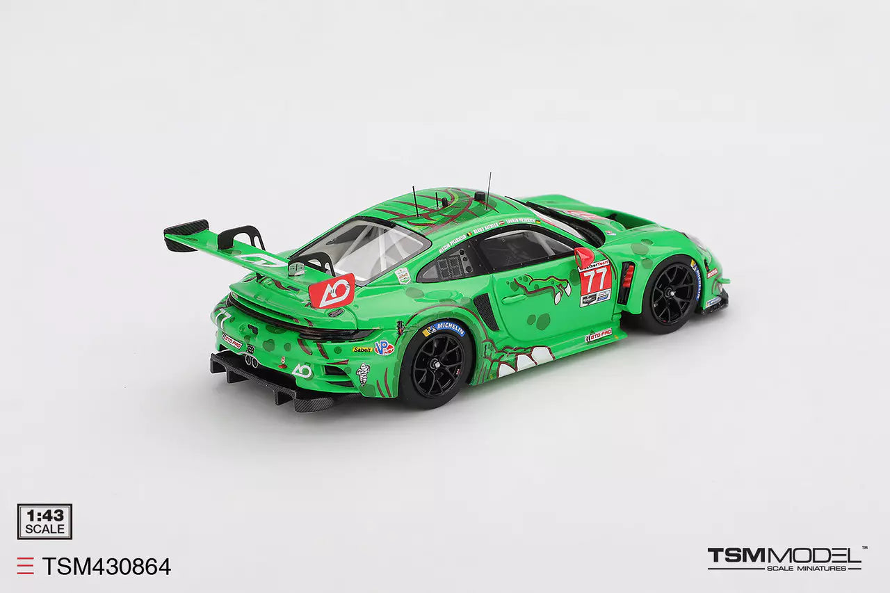 PRECOMMANDE - TSM Model TSM430864 1:43 - PORSCHE 911 (992) GT3 R N°77 - AO Racing - Daytona 24H 2025  A. Picariello - K. Bachler - L. Heinrich