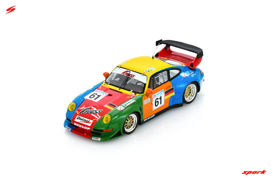 PRECOMMANDE - Spark S9919 1:43 - Porsche GT2 No.61 Le Mans 24H 1998 B. Mueller - M. Trunk - E. Palmberger