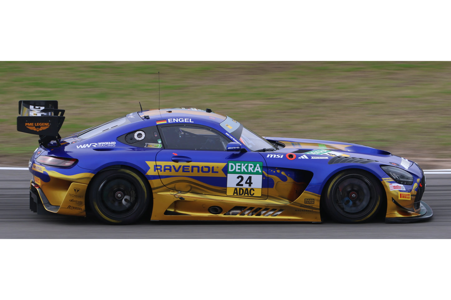 PRECOMMANDE - Spark 64S111 1:64 - Mercedes-AMG GT3 No.24 Mercedes-AMG Team Winward DTM 2025 Maro Engel