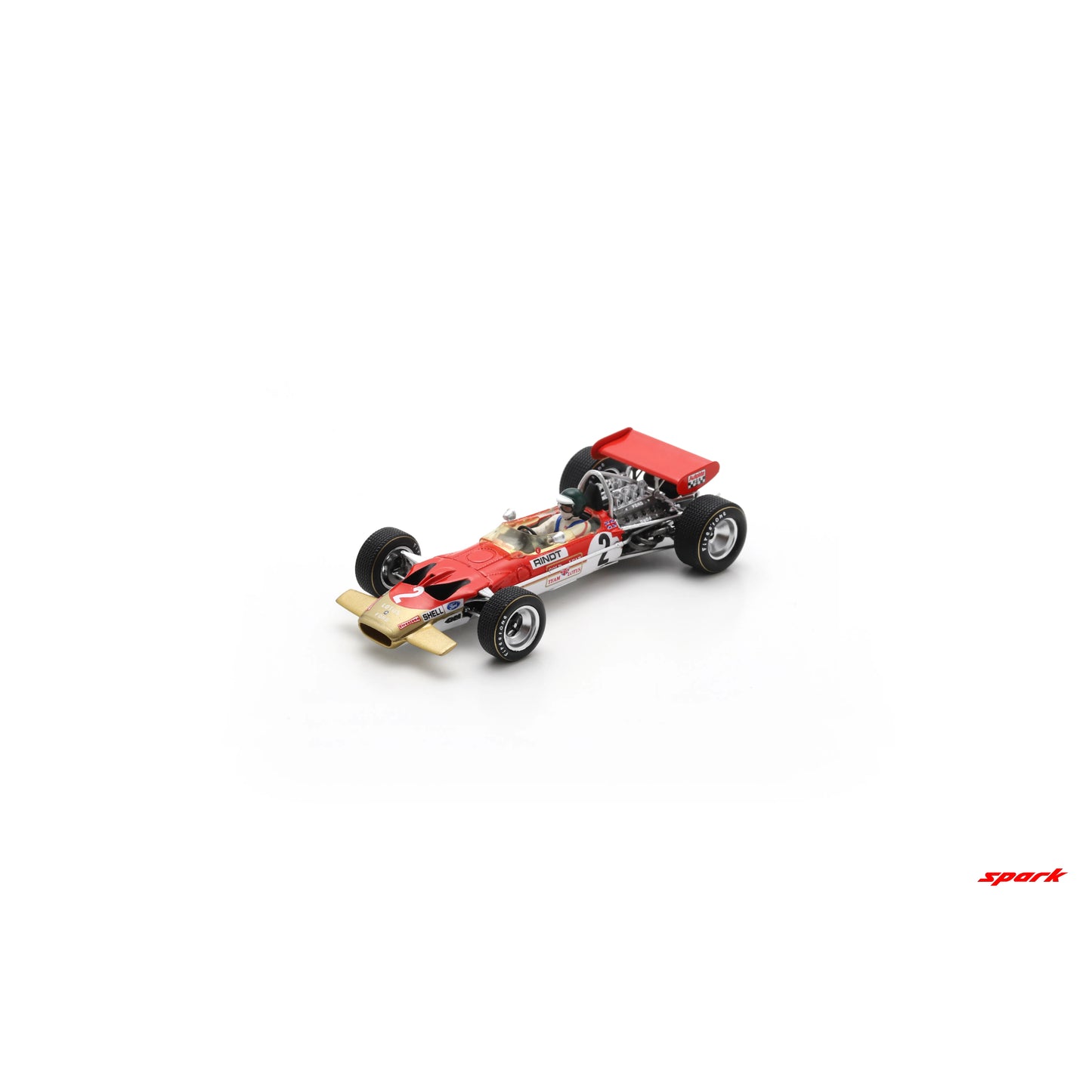 PRECOMMANDE - Spark S6381 1:43 - Lotus 49B No.2 Winner US GP 1969 Jochen Rindt