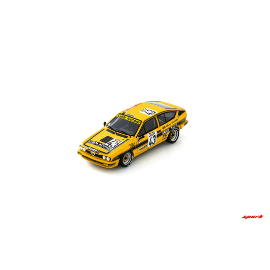 PRECOMMANDE - Spark SB540 1:43 - Alfa Romeo GTV 6 No.43 Spa 24H 1982 M. Micangeli - G. Francia - G. Cremer Limited (300ex.)