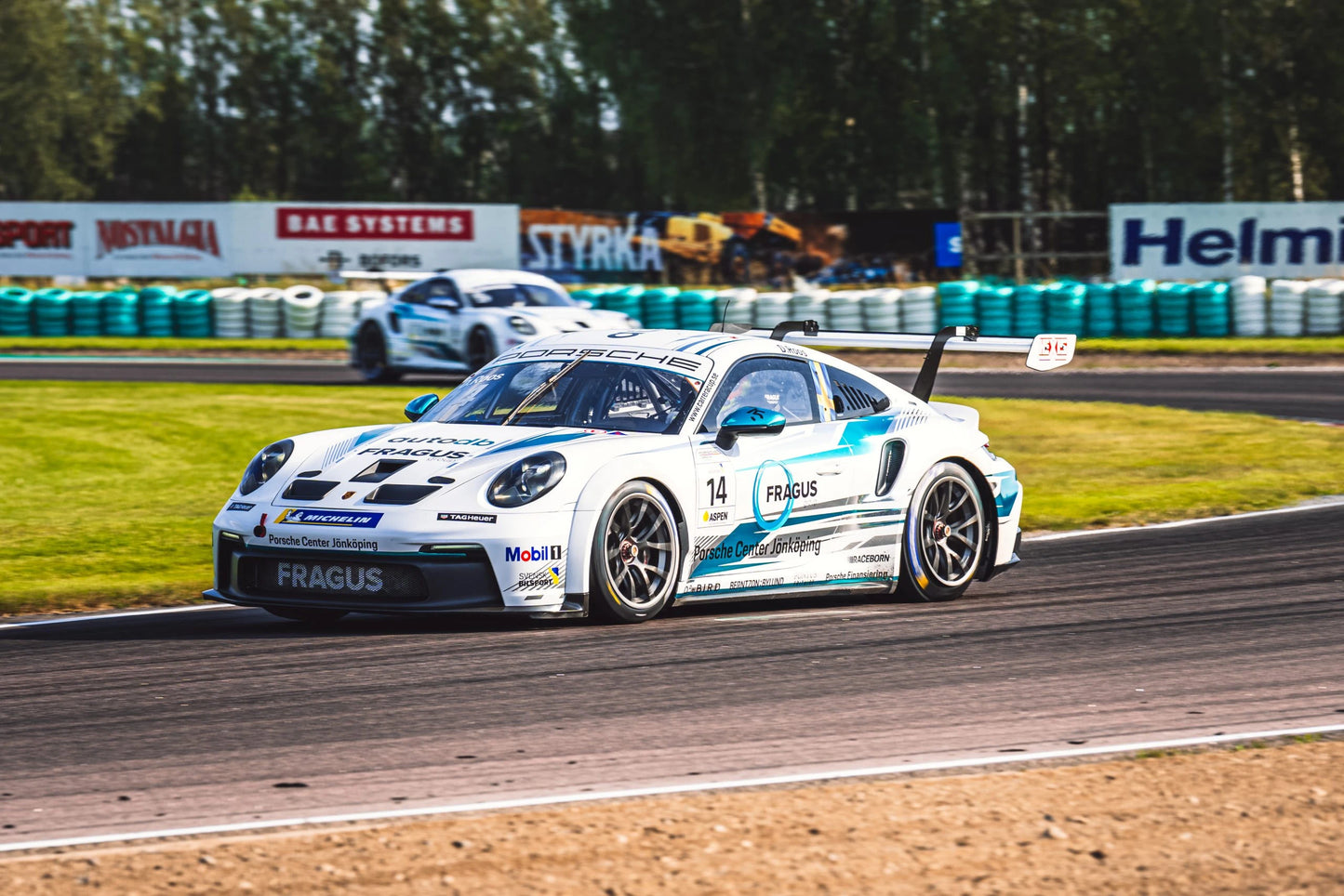 PRECOMMANDE - Spark S6341 1:43 - Porsche 911 GT3 Cup No.14 Porsche Carrera Cup Scandinavia Champion 2025 Daniel Ros