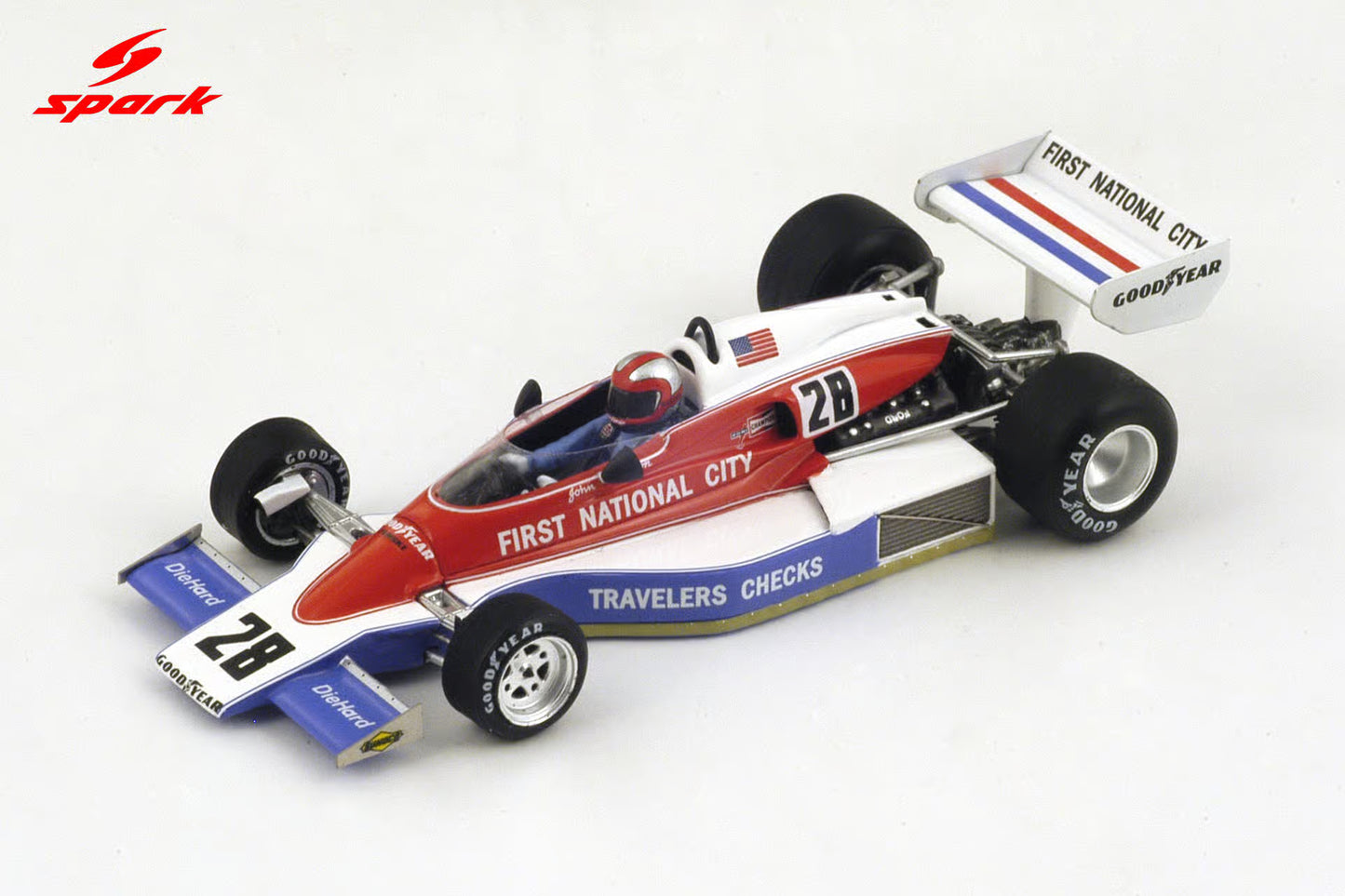 PRECOMMANDE - Spark S3370 1:43 - ATS-Penske PC4 No.28 Winner Austrian GP 1976 John Watson