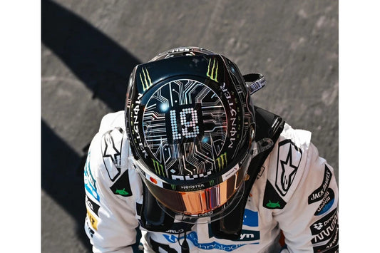 PRECOMMANDE - Spark 5HF230 Casque 1:5 - Oscar Piastri - McLaren Formula 1 Team - US GP 2025