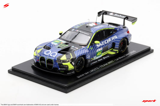Spark S9294 1:43 - BMW M4 LMGT3 N°46 - TEAM WRT - Le Mans 24H 2025 A. Al Harthy - V. Rossi - K. Van Der Linde 
