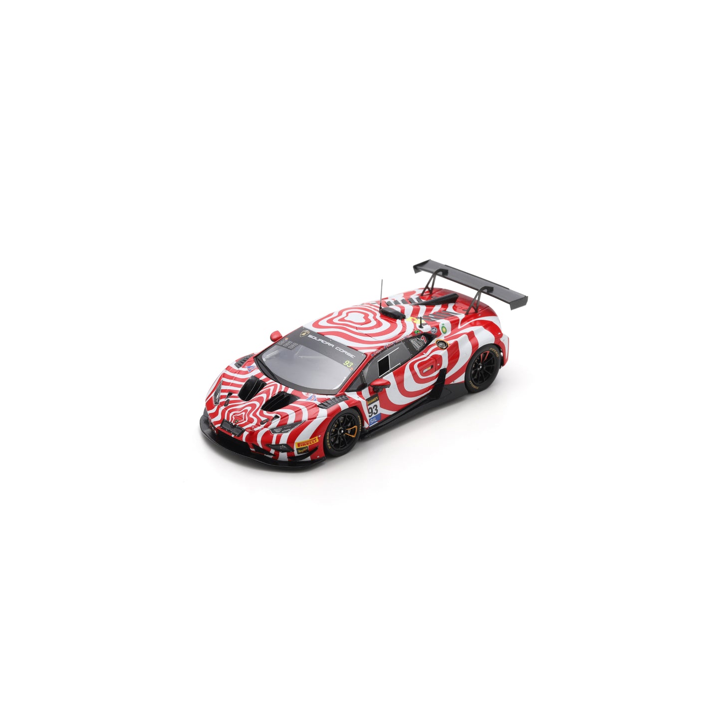 Spark AS083 1:43 - Lamborghini Huracan No.93 Wall Racing 9th Bathurst 12H 2025 T. D'Alberto - B. Leitch - G. Denyer - A. Deitz Limited (300 ex.)