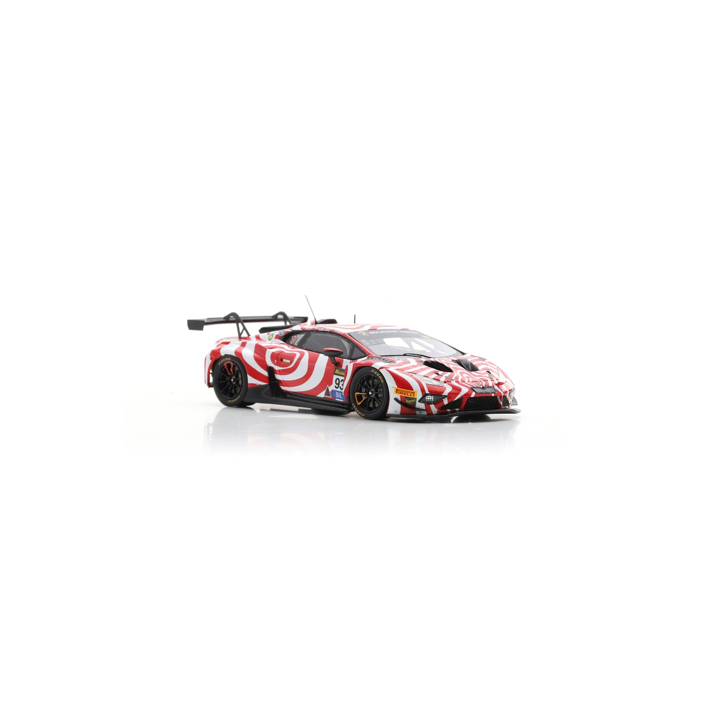 Spark AS083 1:43 - Lamborghini Huracan No.93 Wall Racing 9th Bathurst 12H 2025 T. D'Alberto - B. Leitch - G. Denyer - A. Deitz Limited (300 ex.)