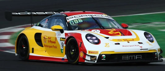 PRECOMMANDE - Spark AS084 1:43 - Porsche 911 GT3R No.91 The Bend Motorsport Park 10th Bathurst 12H 2025 L. Heinrich - Y. Shahin - S. Shahin - M. Schuring Limited (300ex.)
