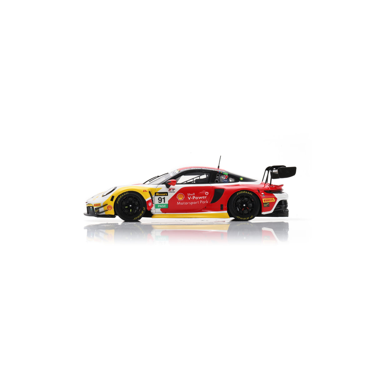 Spark AS084 1:43 - Porsche 911 GT3R No.91 The Bend Motorsport Park 10th Bathurst 12H 2025 L. Heinrich - Y. Shahin - S. Shahin - M. Schuring Limited (300 ex.)