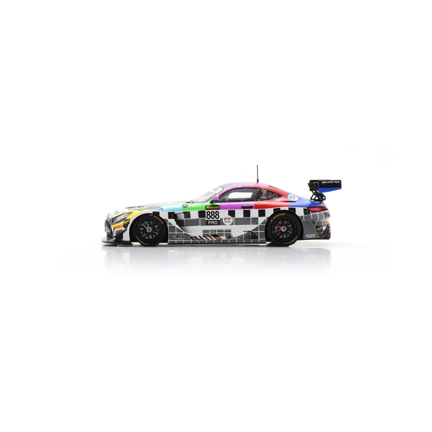Spark AS087 1:43 - Mercedes-AMG GT3 EVO No.888 Mercedes-AMG Team GMR Bathurst 12H 2025 M. Engel - M. Martin - M. Grenier Limited (300ex.)