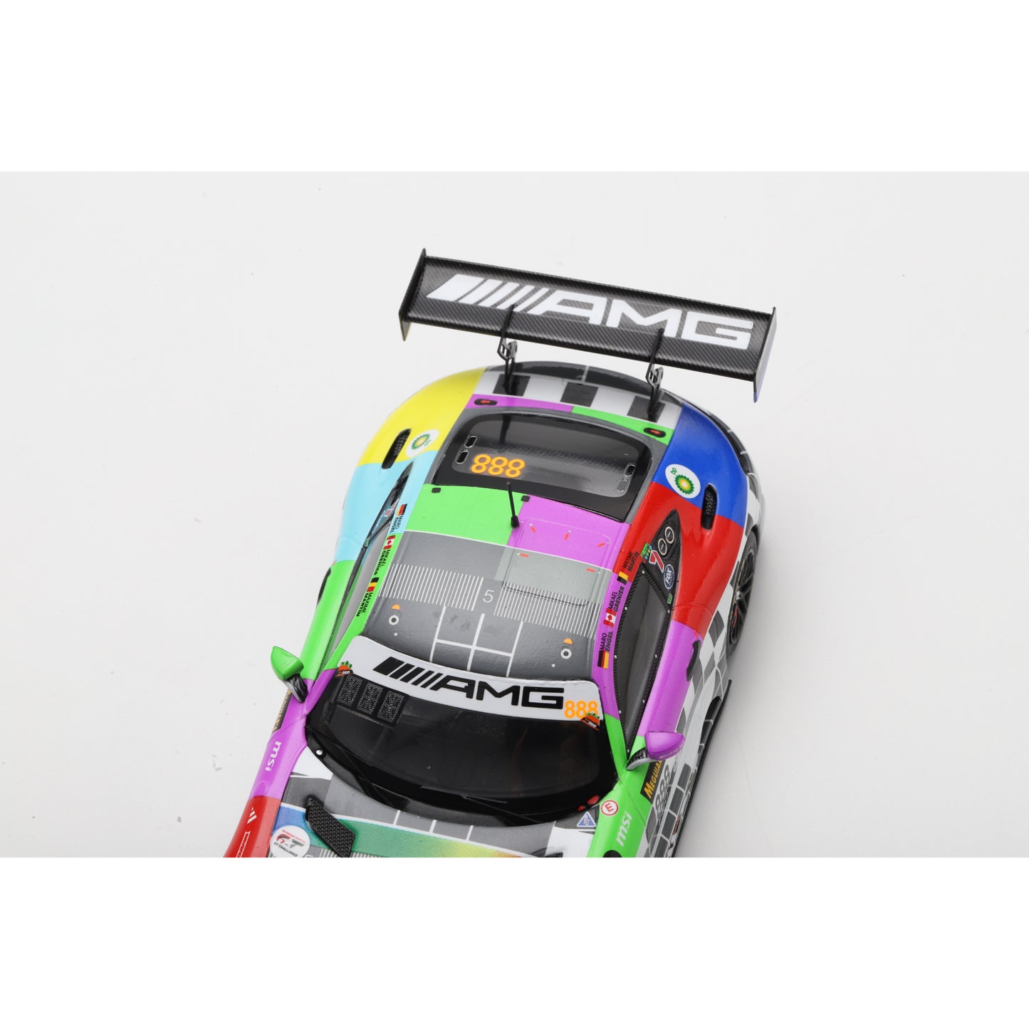 Spark AS087 1:43 - Mercedes-AMG GT3 EVO No.888 Mercedes-AMG Team GMR Bathurst 12H 2025 M. Engel - M. Martin - M. Grenier Limited (300ex.)