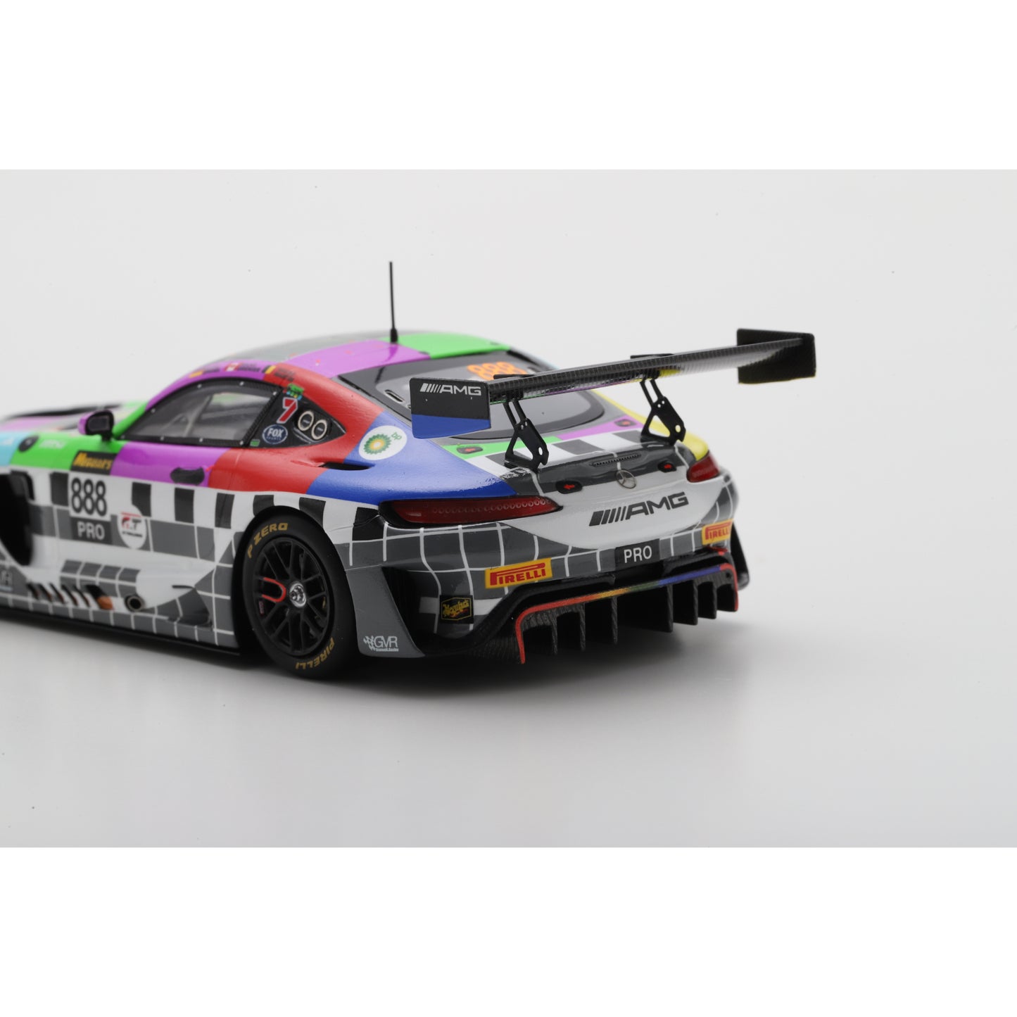 Spark AS087 1:43 - Mercedes-AMG GT3 EVO No.888 Mercedes-AMG Team GMR Bathurst 12H 2025 M. Engel - M. Martin - M. Grenier Limited (300ex.)