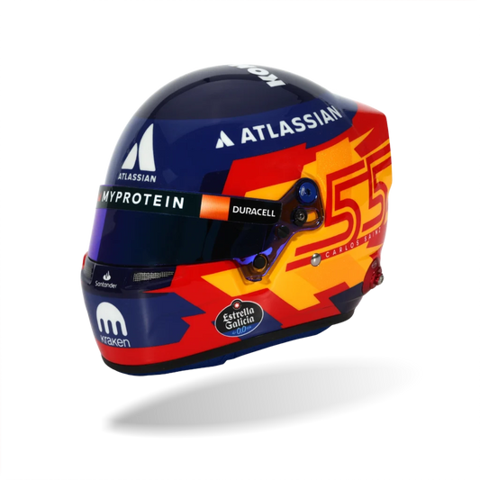 BELL Mini Helmet Casque 1:2 - Carlos Sainz Jr – Williams Racing 2025