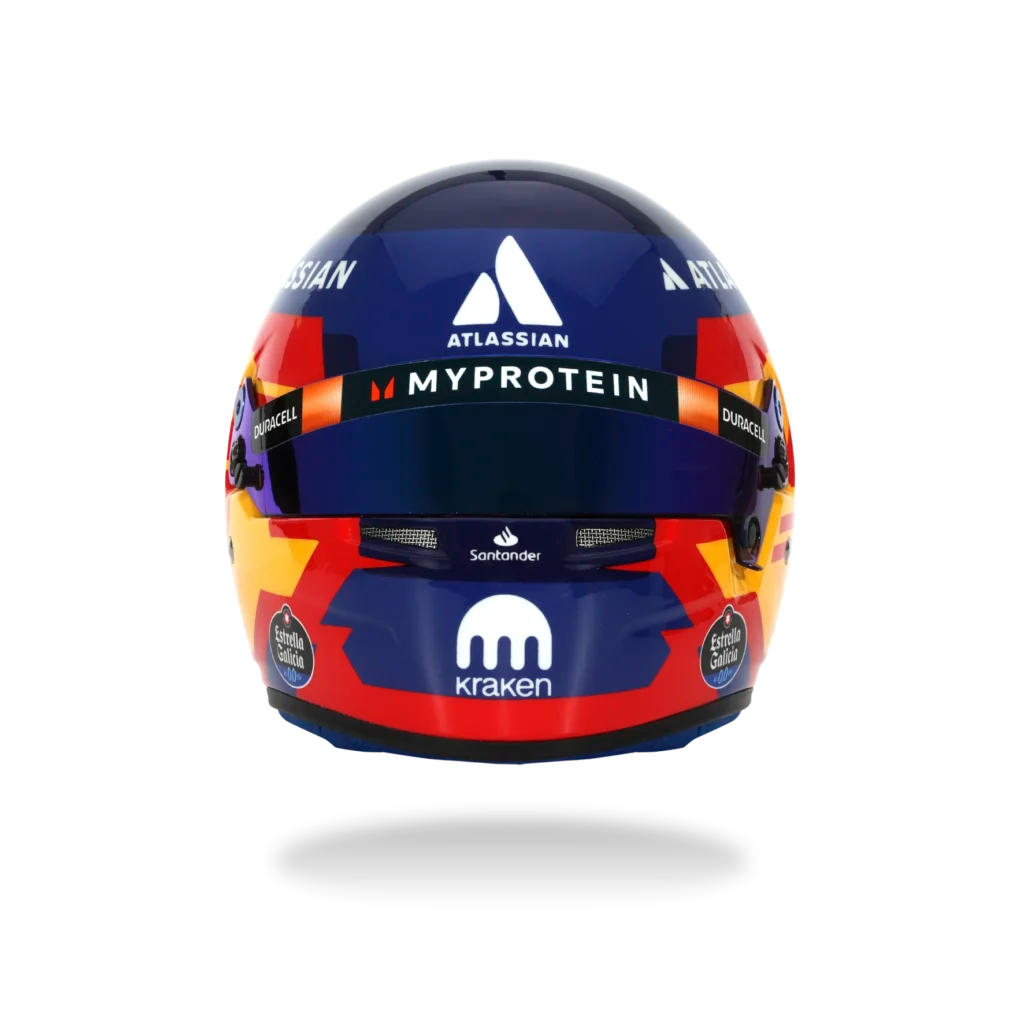 BELL Mini Helmet Casque 1:2 - Carlos Sainz Jr – Williams Racing 2025