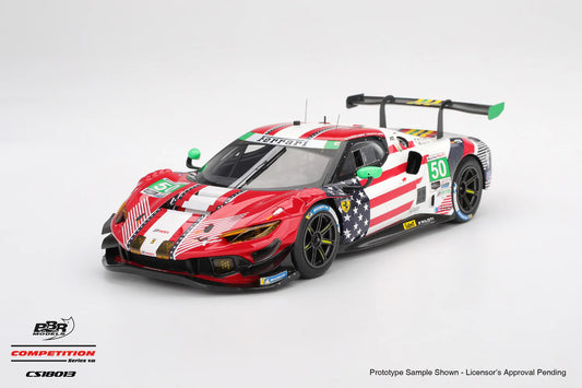 PRE-ORDER - BBR Models CS18013 1:18 - FERRARI 296 GT3 N°50 Af Corse IMSA 24H Daytona 2025 C. Laursen - A. Leclerc - R. Agostini - C. Toledo