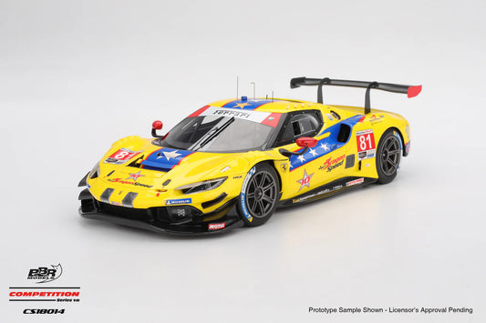PRE-ORDER - BBR Models CS18014 1:18 - FERRARI 296 GT3 N°81 DragonSpeed IMSA 24H Daytona 2025 T. Neubauer - M. Molina - D. Rigon - A. Costa