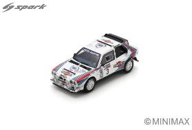 PRECOMMANDE - Spark 18S1040 1/18 - Lancia Delta S4 No.3 2nd Rally Lombard RAC Rally 1985 M. Alen - I Kivimaki