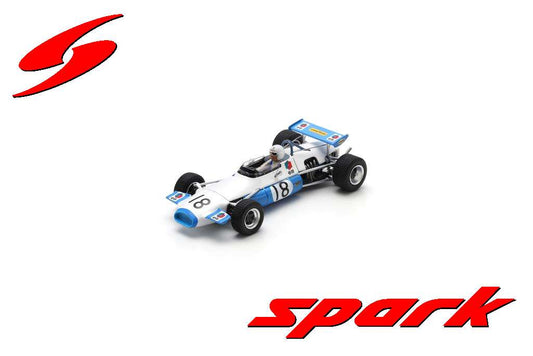 Spark F2006 1:43 - Brabham BT30 No.18 Pau GP F2 1970 Jack Brabham