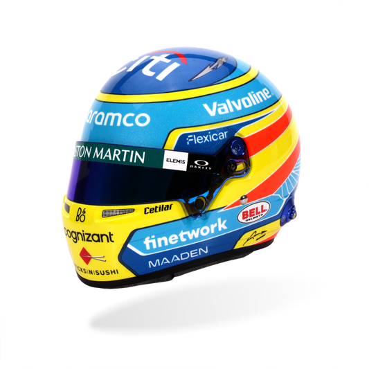 BELL Mini Helmet Casque 1:2 - Fernando Alonso - Aston Martin Aramco F1 Team - 2025