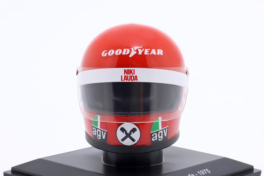 Spark Editions HELFE06 Casque 1:5 - Niki Lauda - Scuderia Ferrari - World Champion 1975