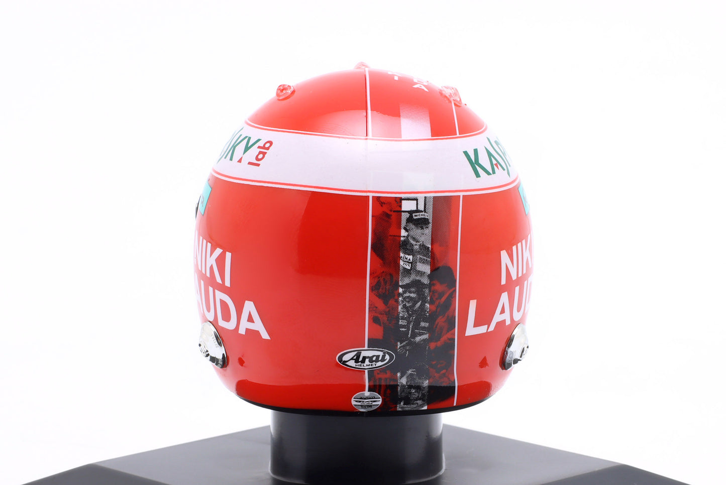 Spark Editions HELFE10 Casque 1:5 - Sebastian Vettel - Scuderia Ferrari - Monaco GP Tribute to Lauda 2019