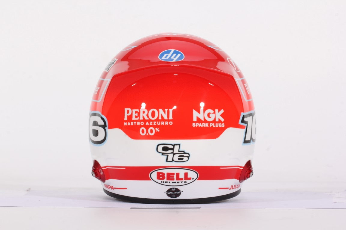 PRECOMMANDE - BELL Mini Helmet Casque 1:2 - Charles Leclerc – Scuderia Ferrari HP 2026 Season Helmet