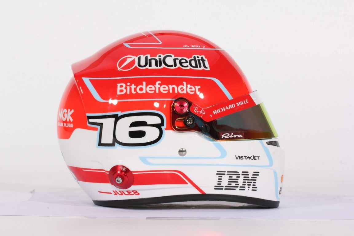 PRECOMMANDE - BELL Mini Helmet Casque 1:2 - Charles Leclerc – Scuderia Ferrari HP 2026 Season Helmet