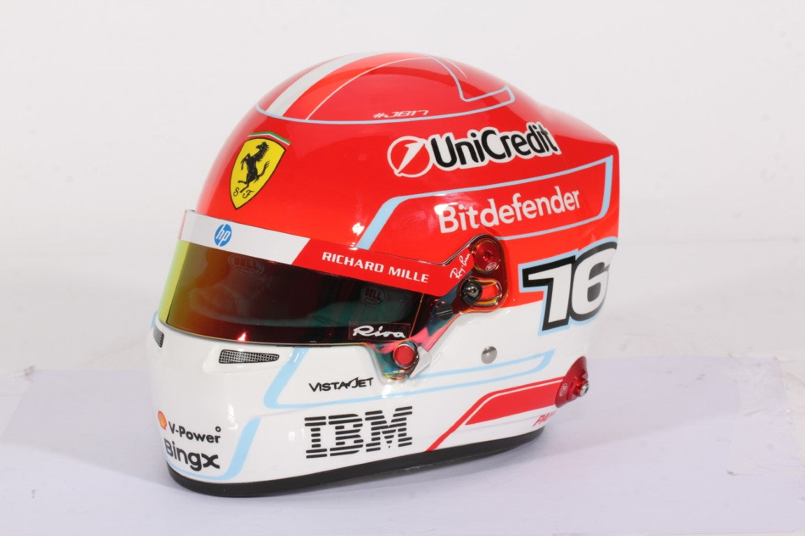 PRECOMMANDE - BELL Mini Helmet Casque 1:2 - Charles Leclerc – Scuderia Ferrari HP 2026 Season Helmet
