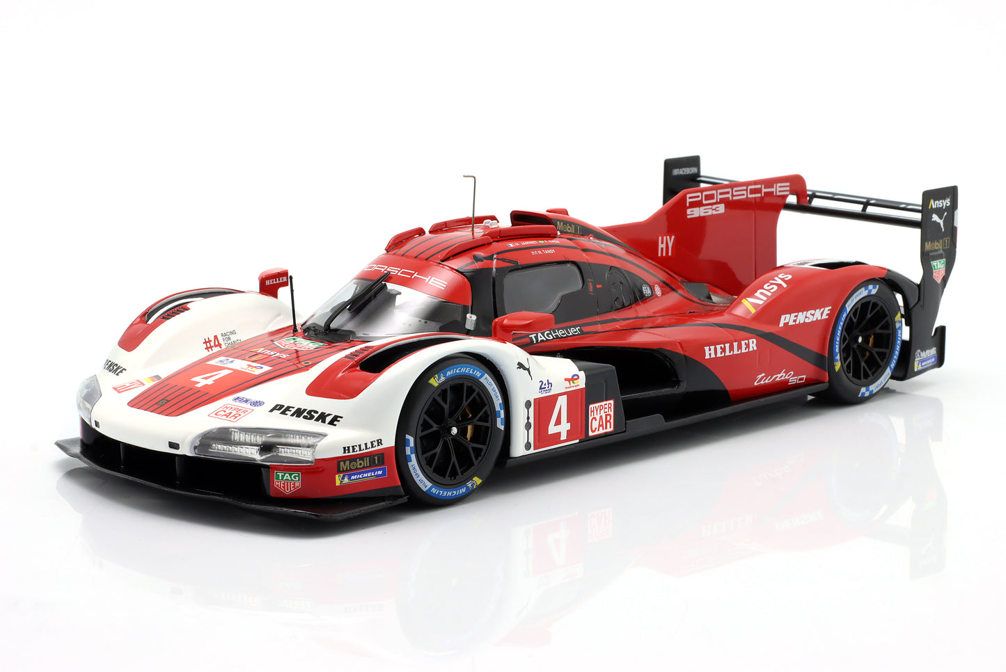 Ixo LEGT963-LM007 1:18 - Porsche 963 Penske No 4 Le Mans 24H 2024 M. Jaminet - F. Nasr - N. Tandy