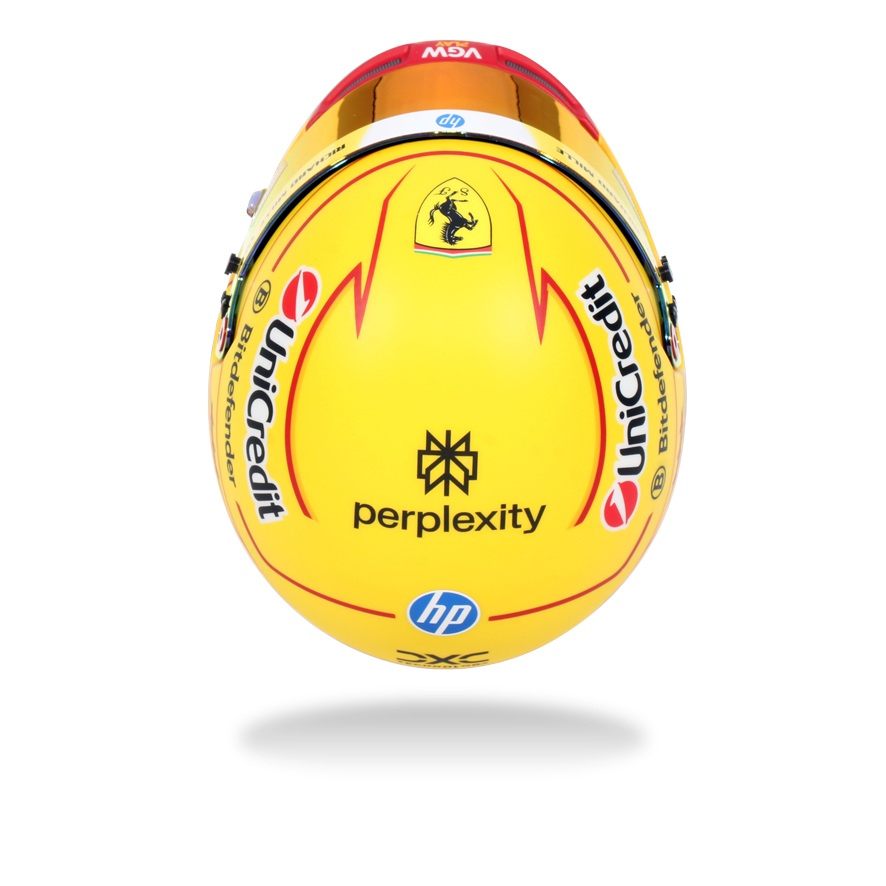 BELL Mini Helmet Casque 1:2 - Lewis Hamilton - Scuderia Ferrari HP - 2025