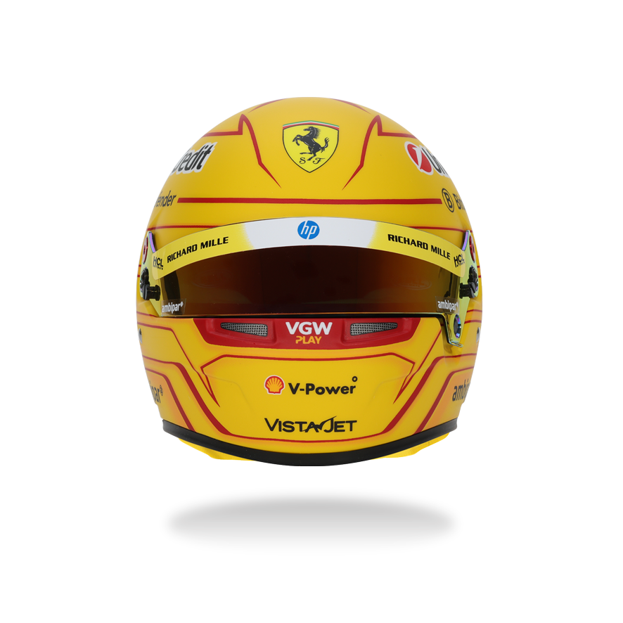 BELL Mini Helmet Casque 1:2 - Lewis Hamilton - Scuderia Ferrari HP - 2025