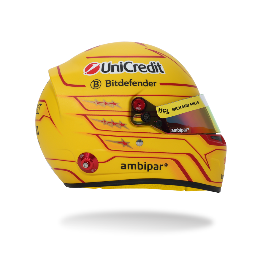 BELL Mini Helmet Casque 1:2 - Lewis Hamilton - Scuderia Ferrari HP - 2025
