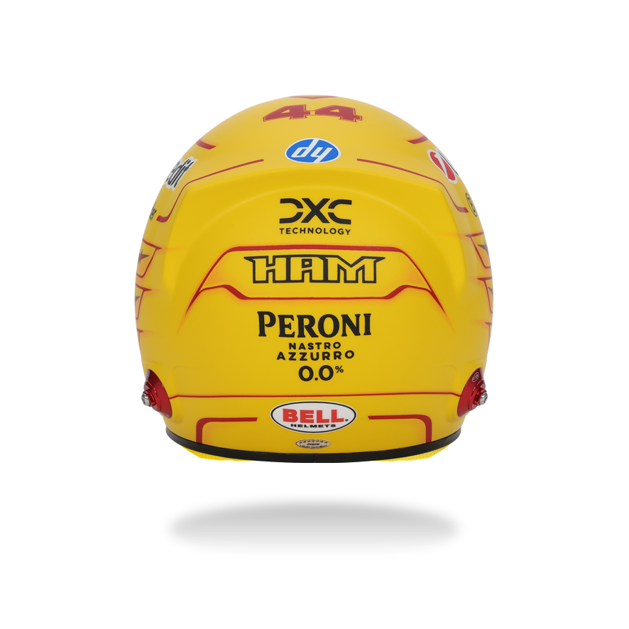 BELL Mini Helmet Casque 1:2 - Lewis Hamilton - Scuderia Ferrari HP - 2025