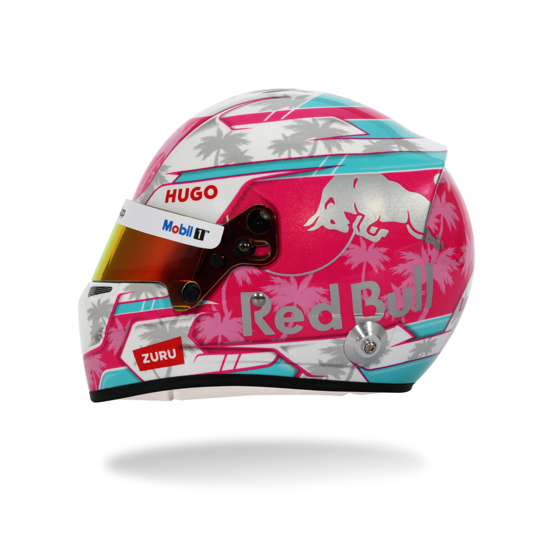 BELL Mini Helmet Helmet 1:2 - Liam Lawson - Visa Cash App Racing Bulls - Miami GP 2025
