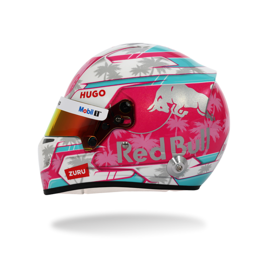 BELL Mini Helmet Helmet 1:2 - Liam Lawson - Visa Cash App Racing Bulls - Miami GP 2025