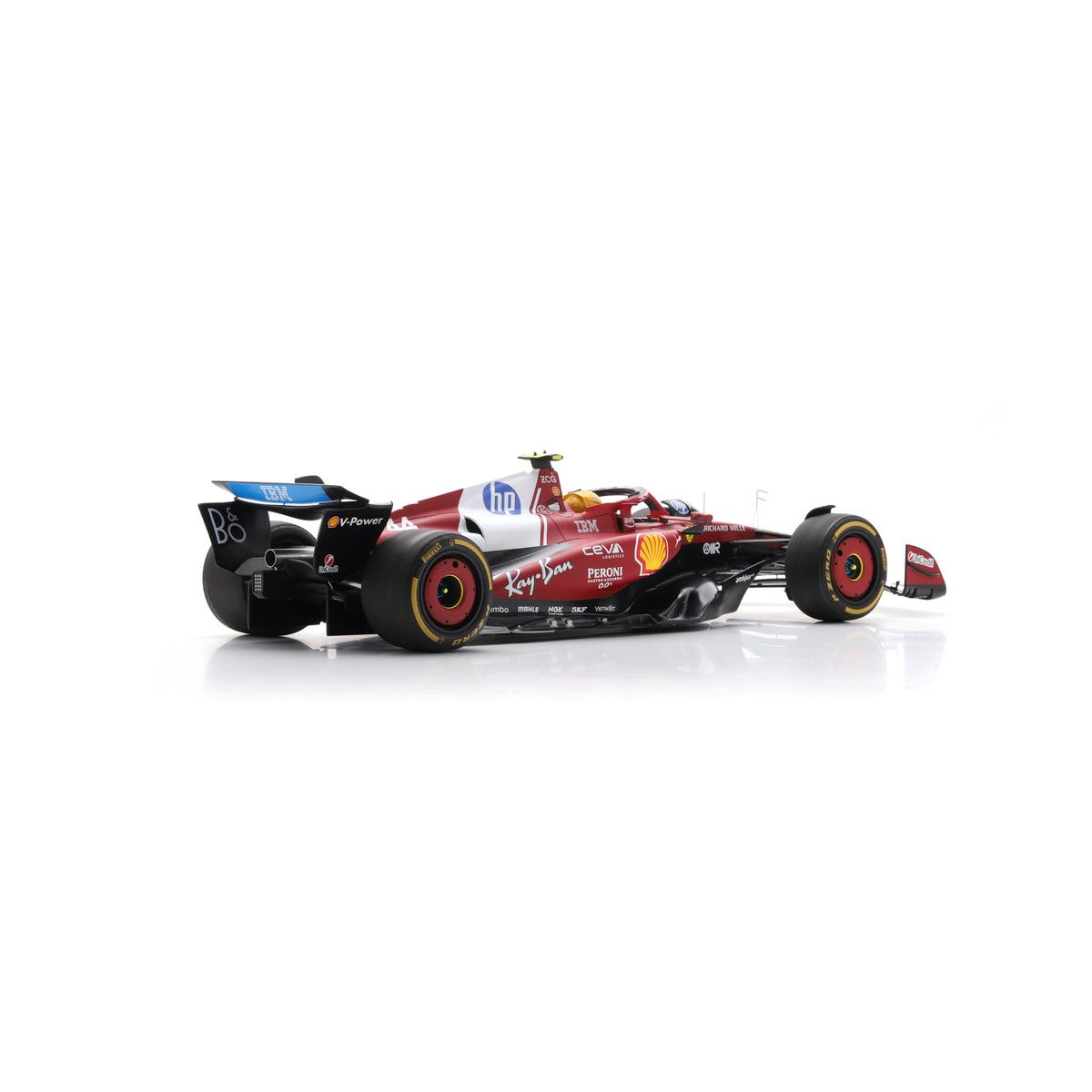 Looksmart LS1215 1:12 - Ferrari SF-25 China GP Sprint Race Winner 2025 Lewis Hamilton