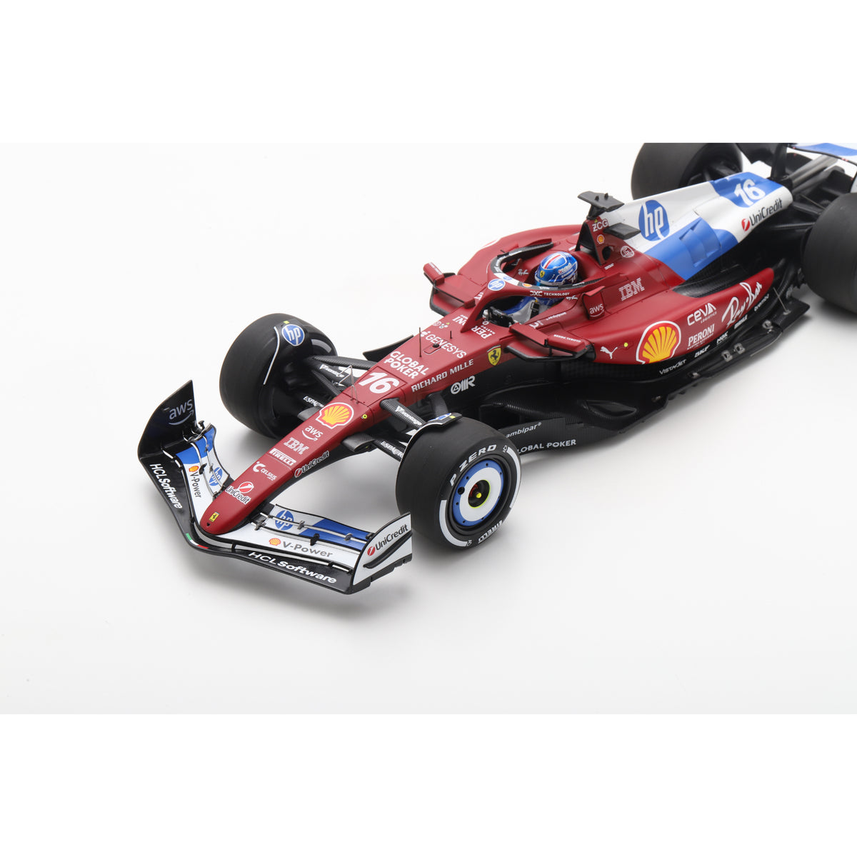 Looksmart LS18F1076 1:18 - FERRARI SF-25 Miami GP 2025 - Charles Leclerc