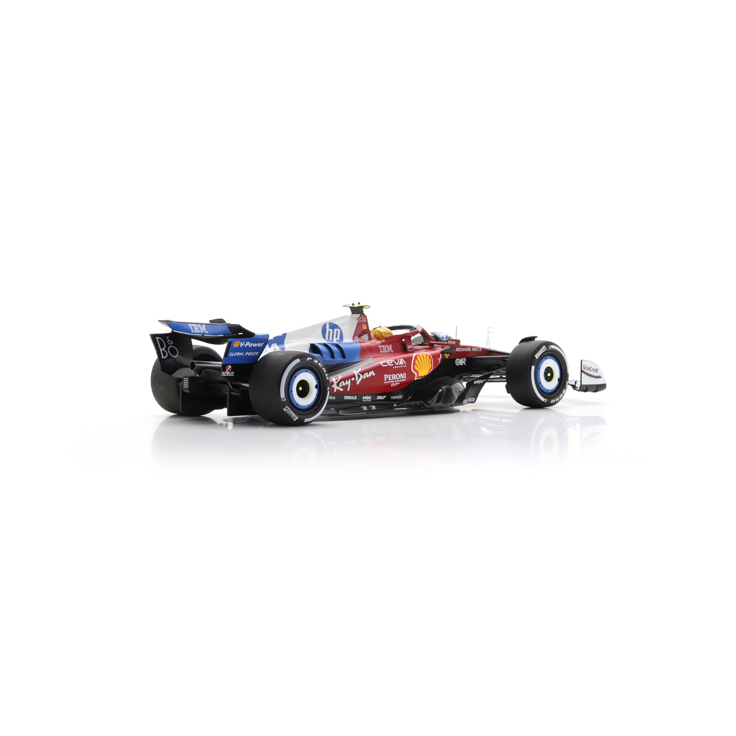 Looksmart LS18F1077 1:18 - FERRARI SF-25 Miami GP 2025 - Lewis Hamilton