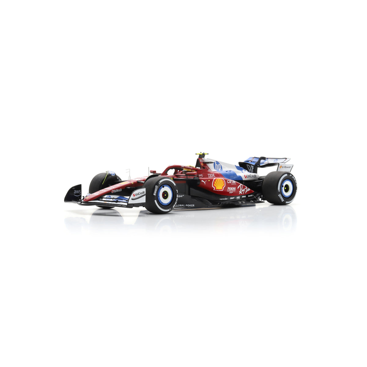 Looksmart LS18F1077 1:18 - FERRARI SF-25 Miami GP 2025 - Lewis Hamilton