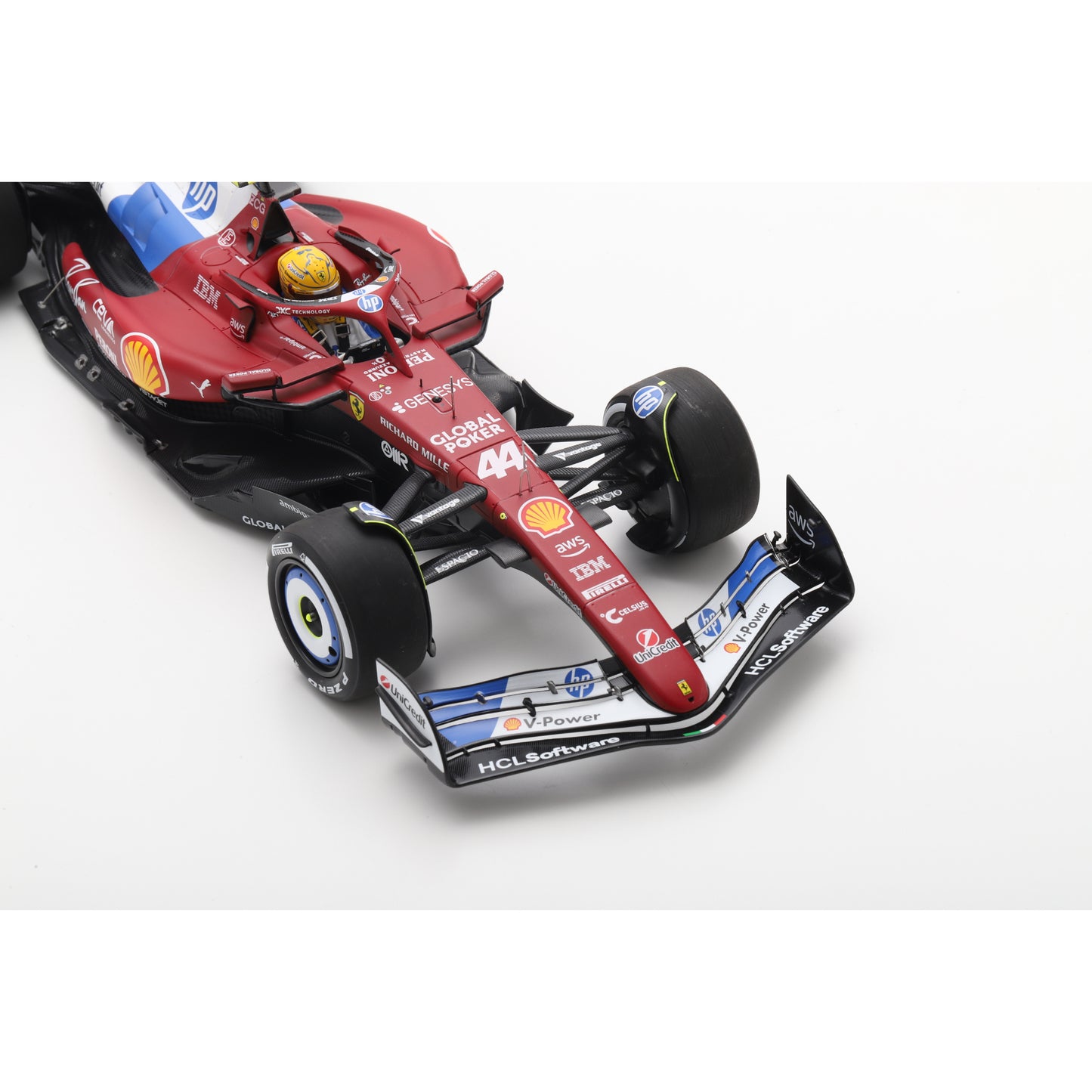 Looksmart LS18F1077 1:18 - FERRARI SF-25 Miami GP 2025 - Lewis Hamilton