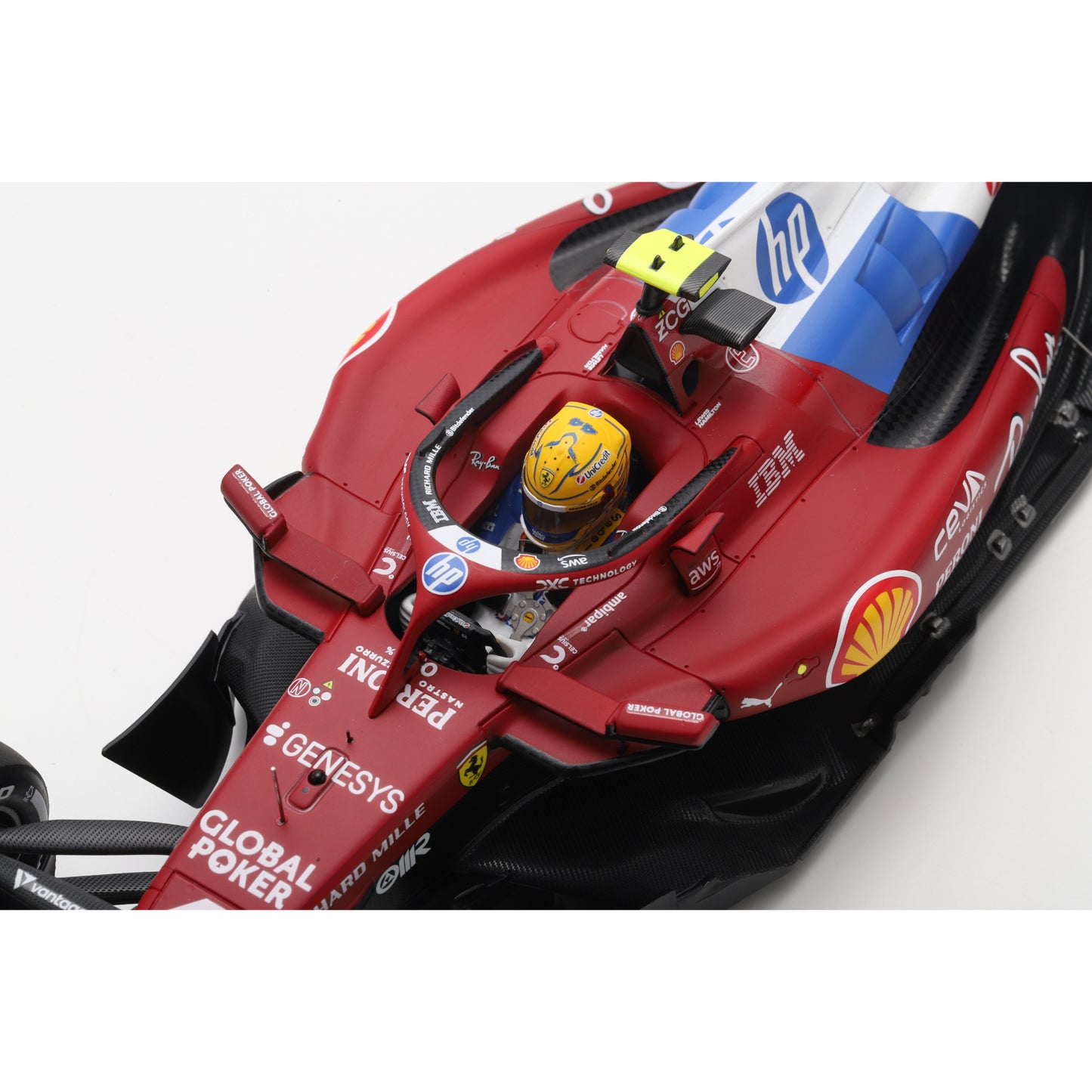 Looksmart LS18F1077 1:18 - FERRARI SF-25 Miami GP 2025 - Lewis Hamilton